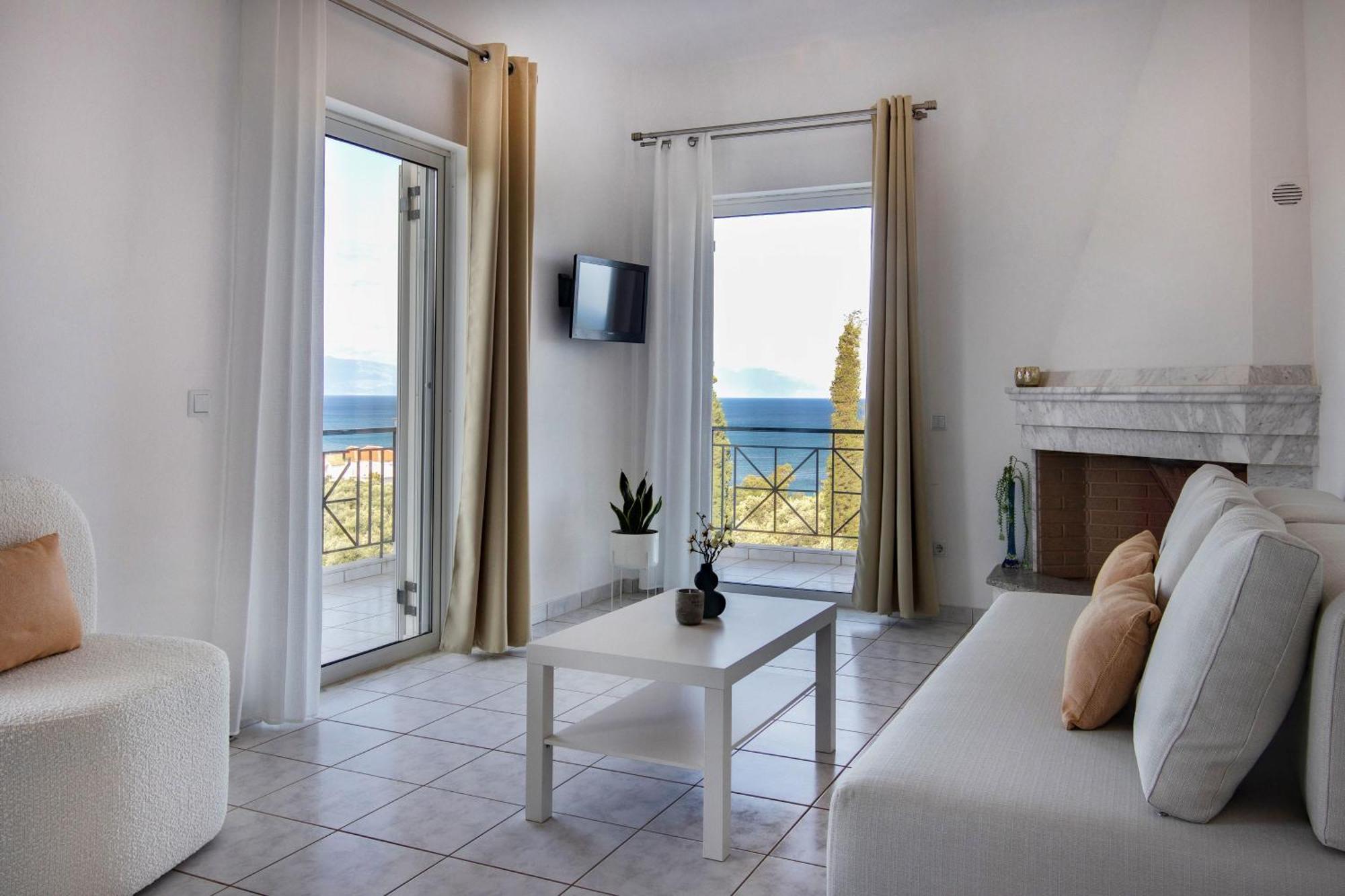 Koroni Xenios Zeus, Seaview Summer Retreats Bagian luar foto